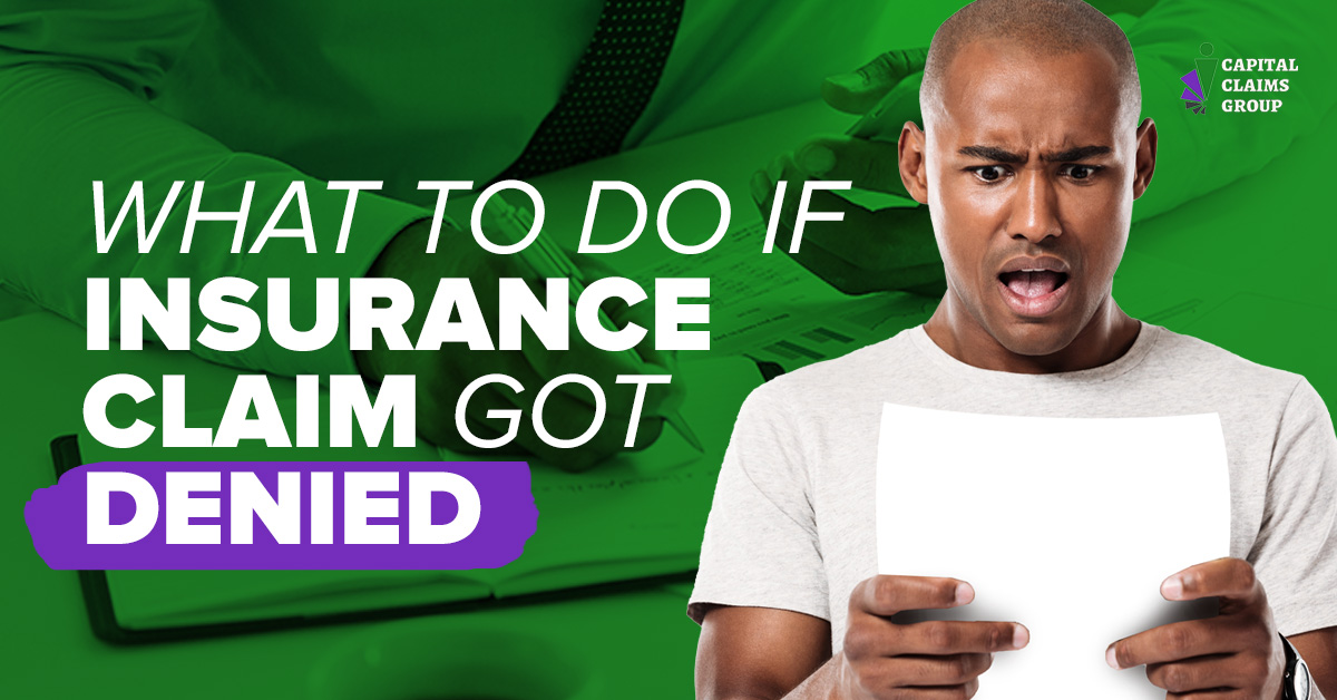 What should I do if my insurance claim is denied?